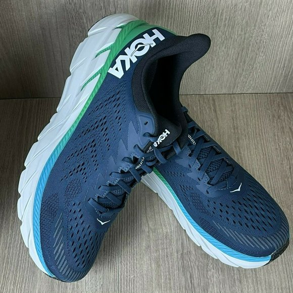 Hoka One One Men's Clifton 7 Running Shoes 12 - Picture 4 of 10